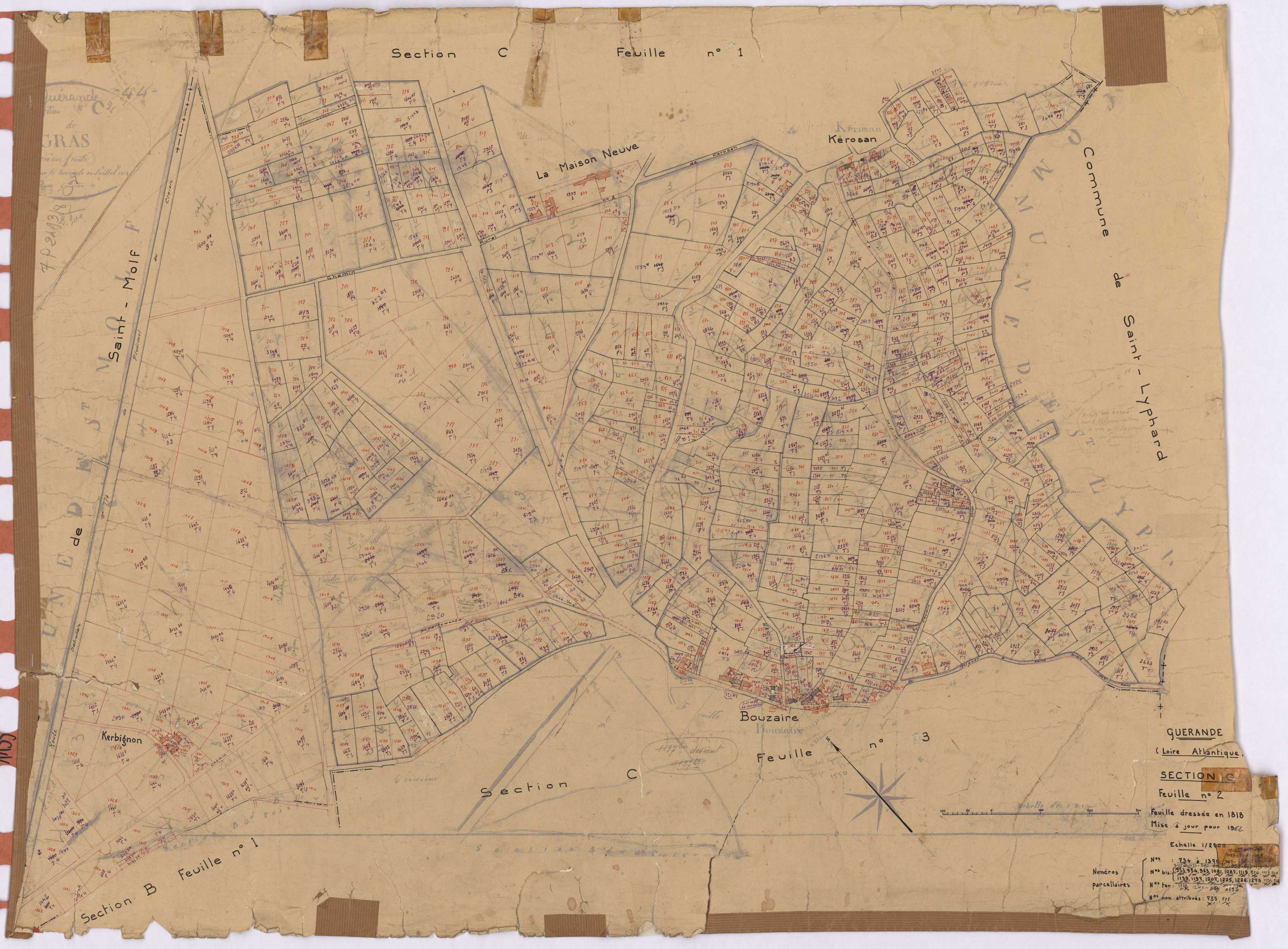 Guérande - Section C2 734-1370