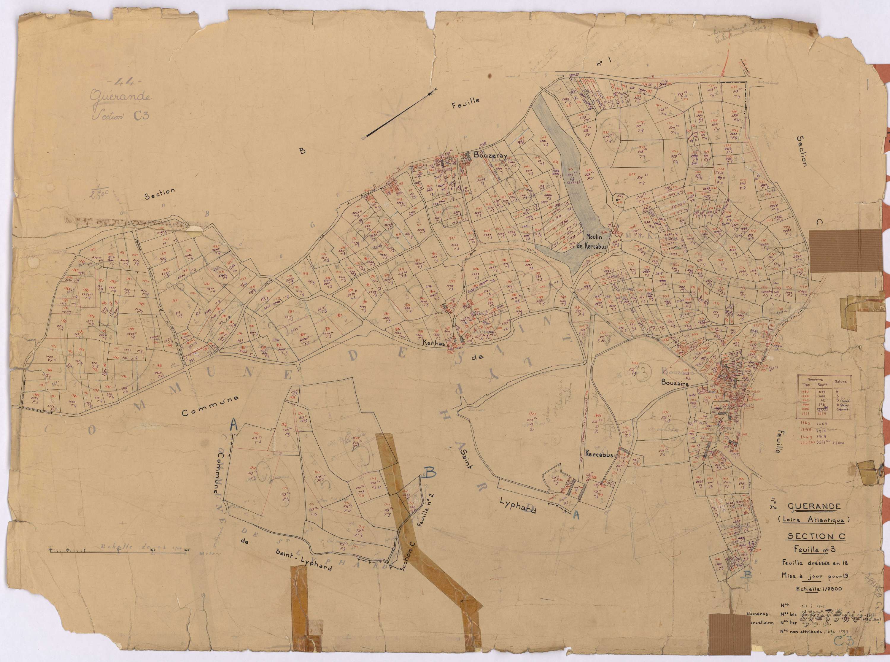 Guérande - Section C3 1371-1846