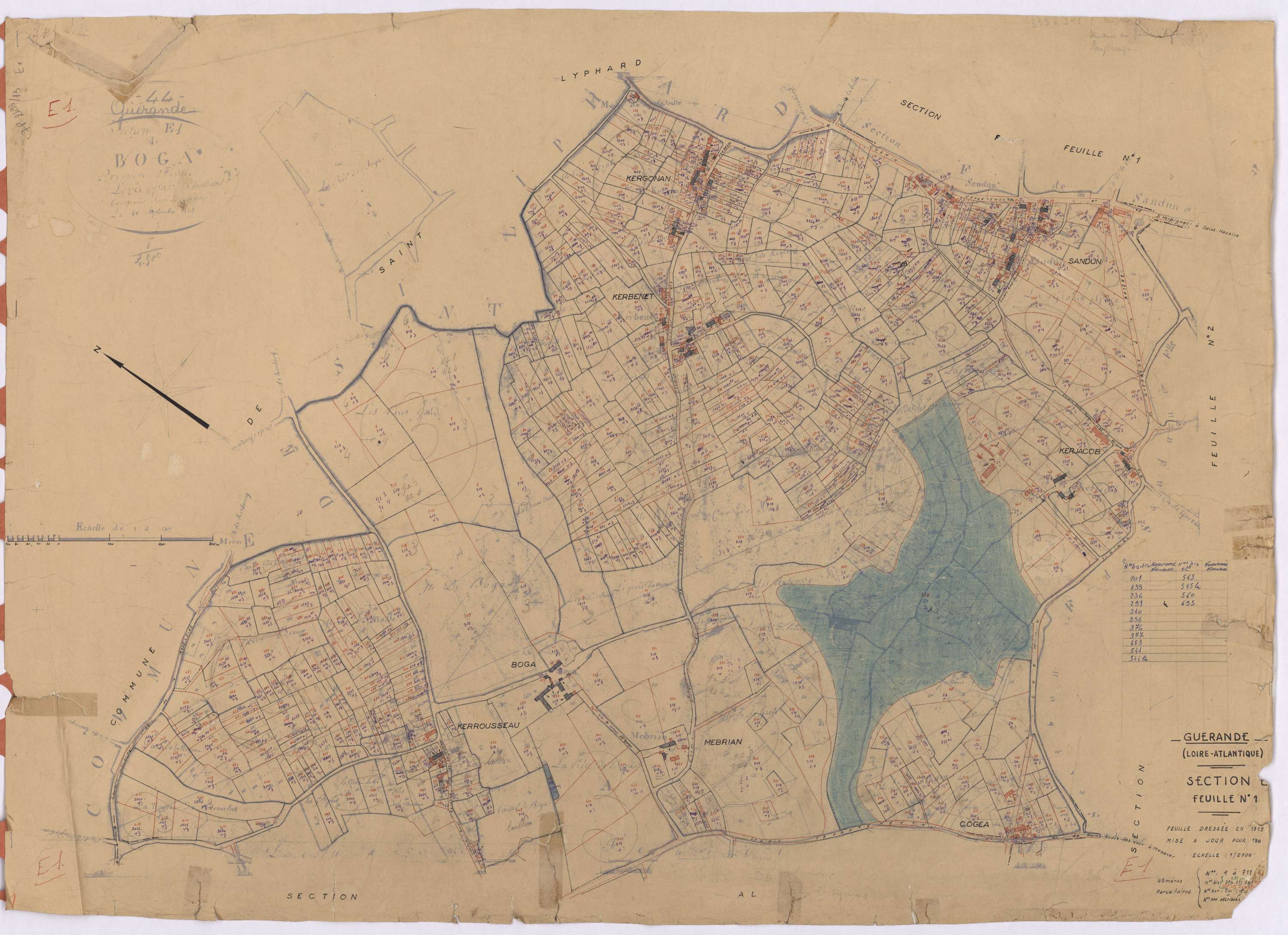 Guérande - Section E1 1-711