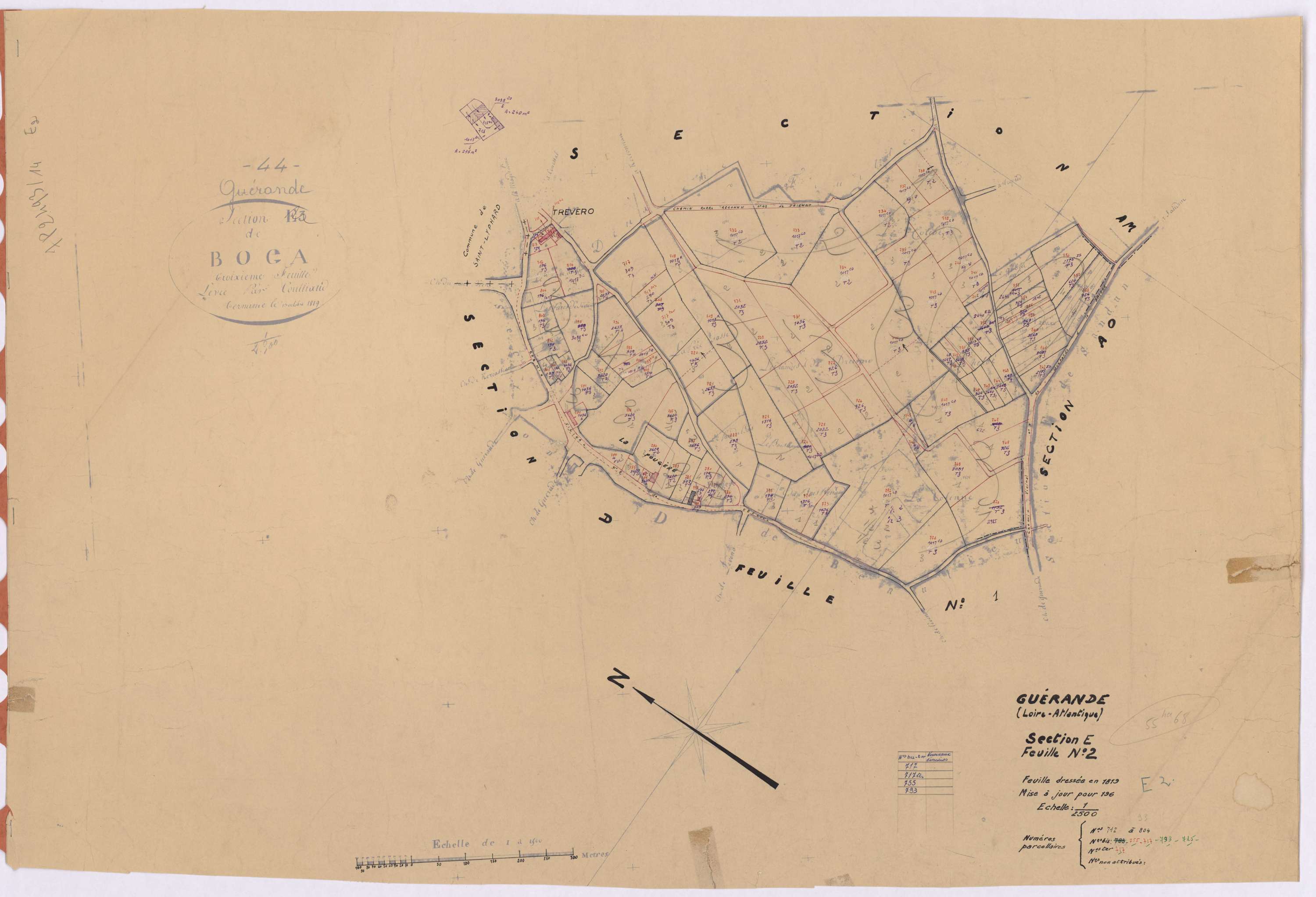 Guérande - Section E2 712-804