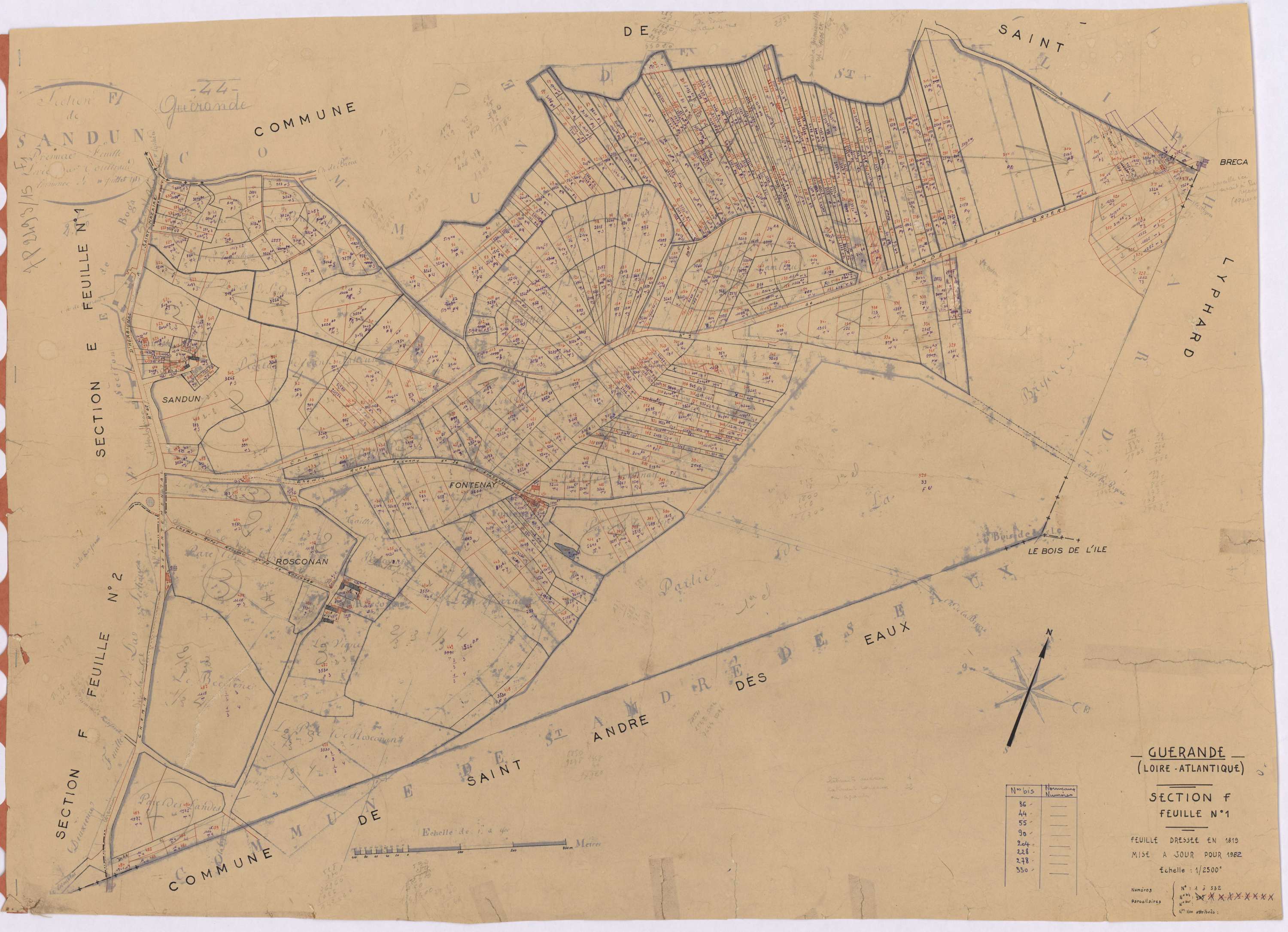 Guérande - Section F1 1-532