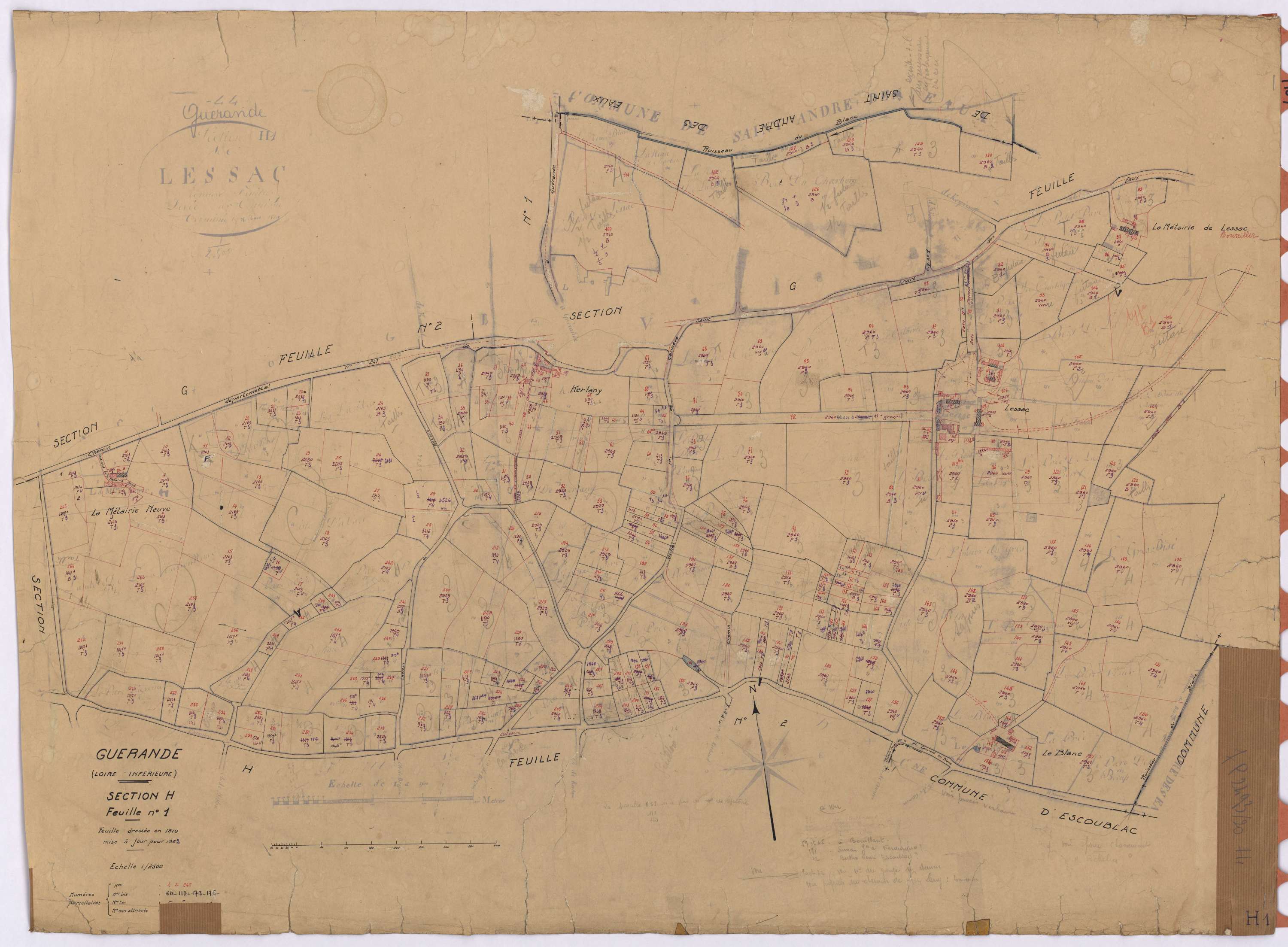 Guérande - Section H1 1-265