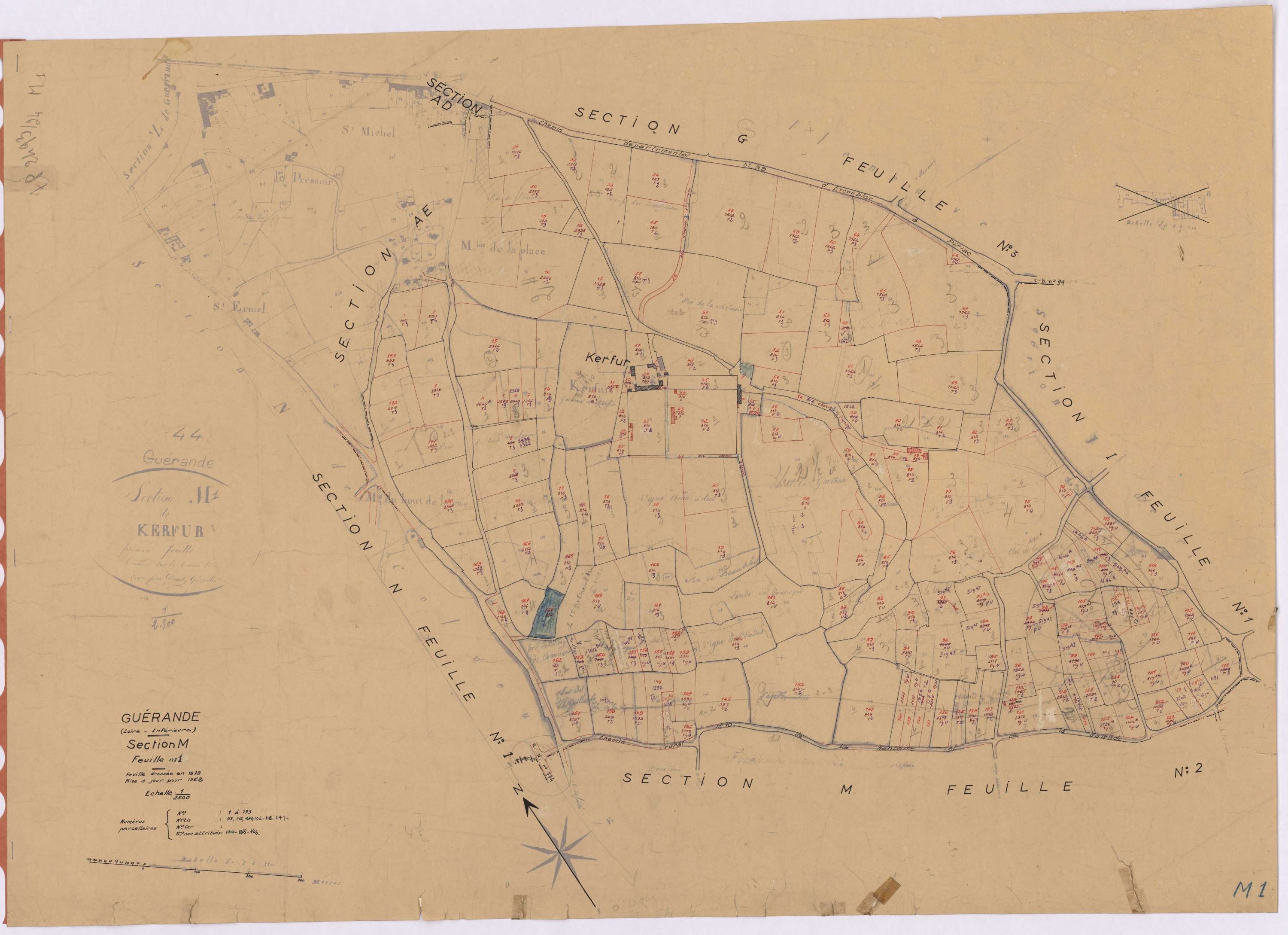 Guérande - Section M1 1-173