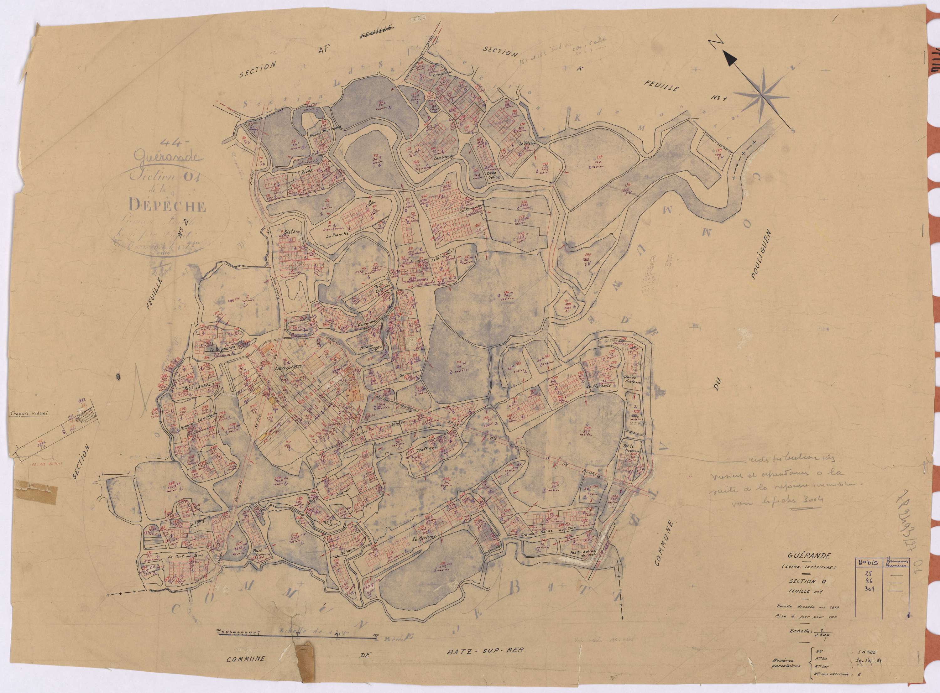 Guérande - Section O1 1-325