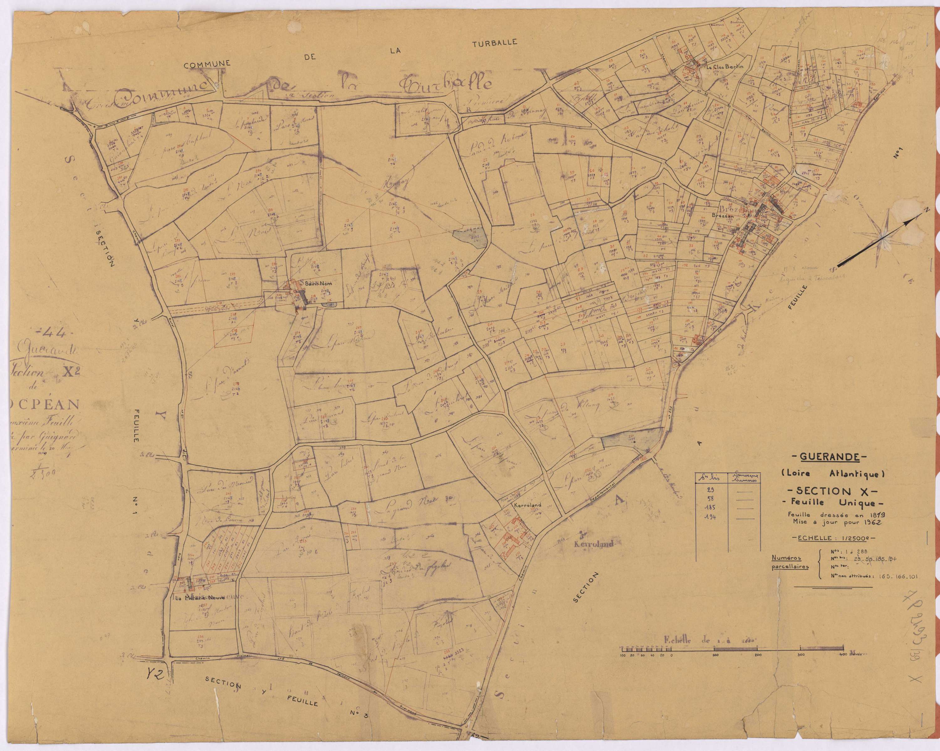 Guérande - Section X 1-288