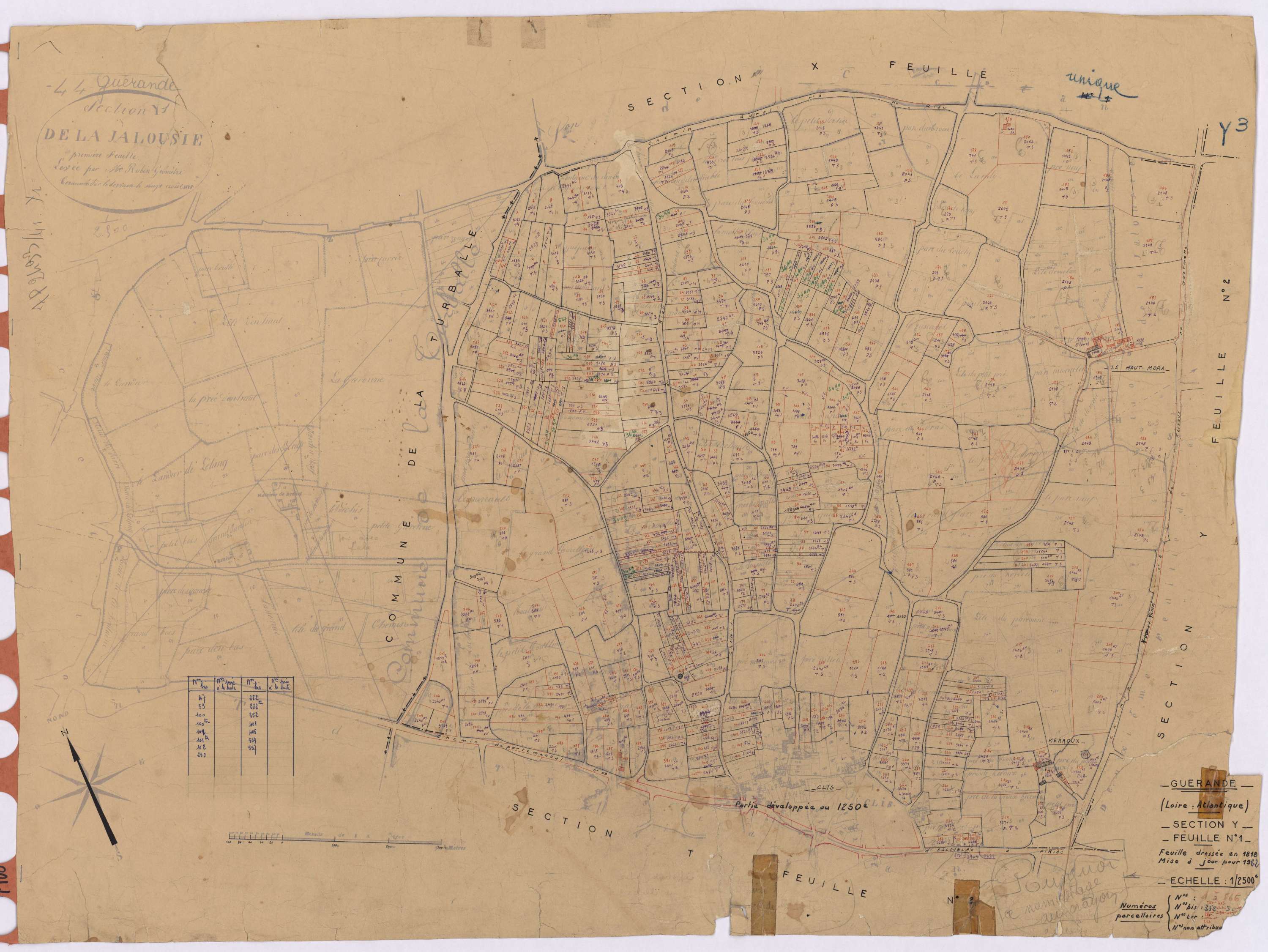 Guérande - Section Y1 1-565