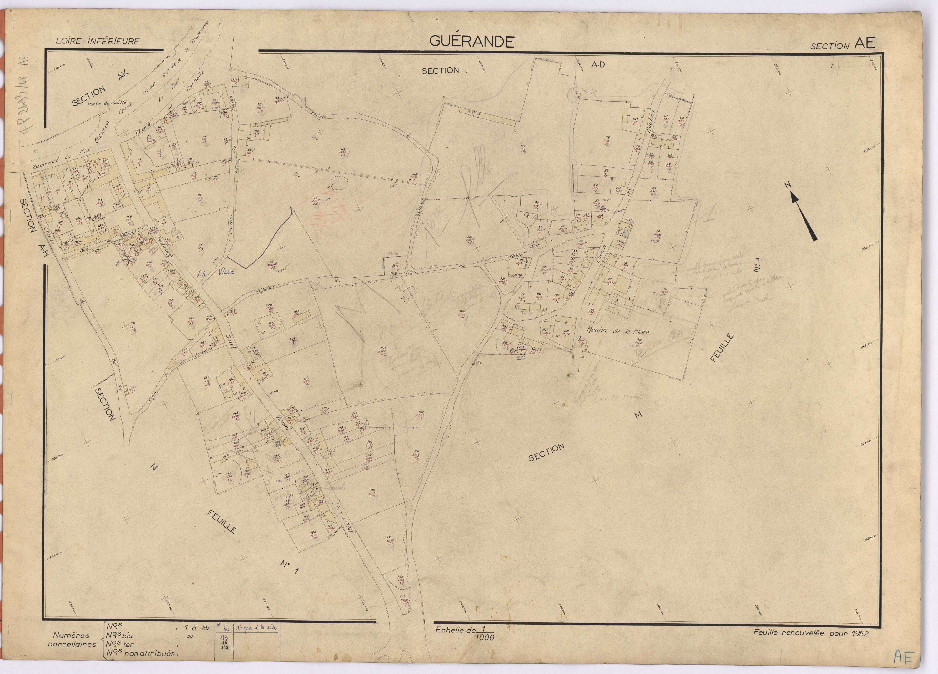 Guérande - Section AE 1-197