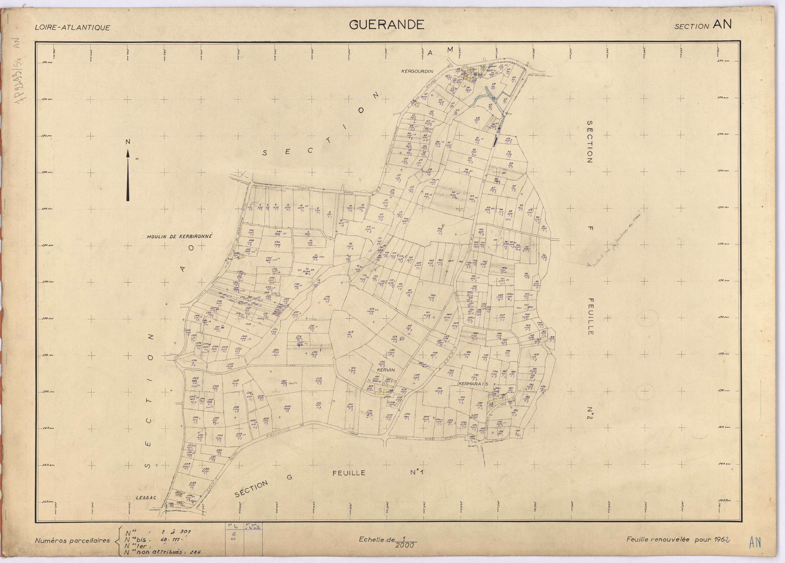 Guérande - Section AN 1-301