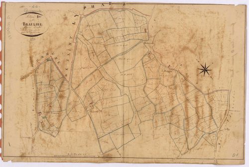 Guérande - Section D1 Beaulieu (section de)