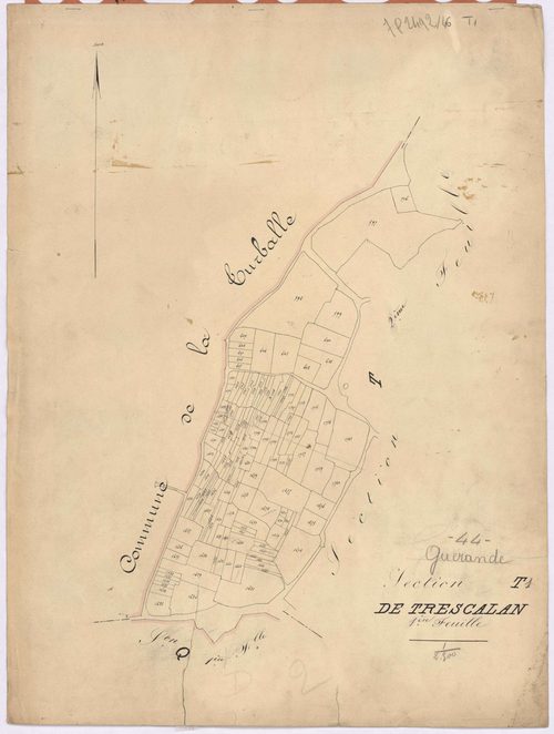 Guérande - Section T1 Trescalan (section de)