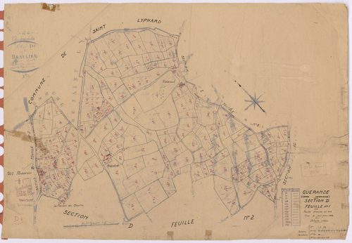 Guérande - Section D1 1-212
