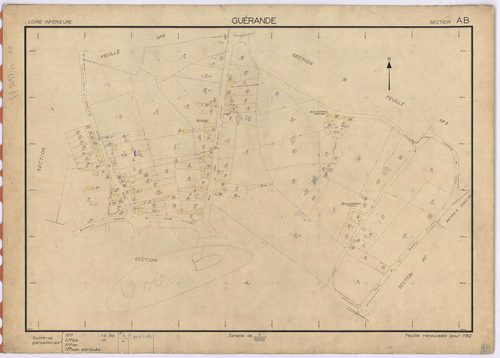 Guérande - Section AB 1-140