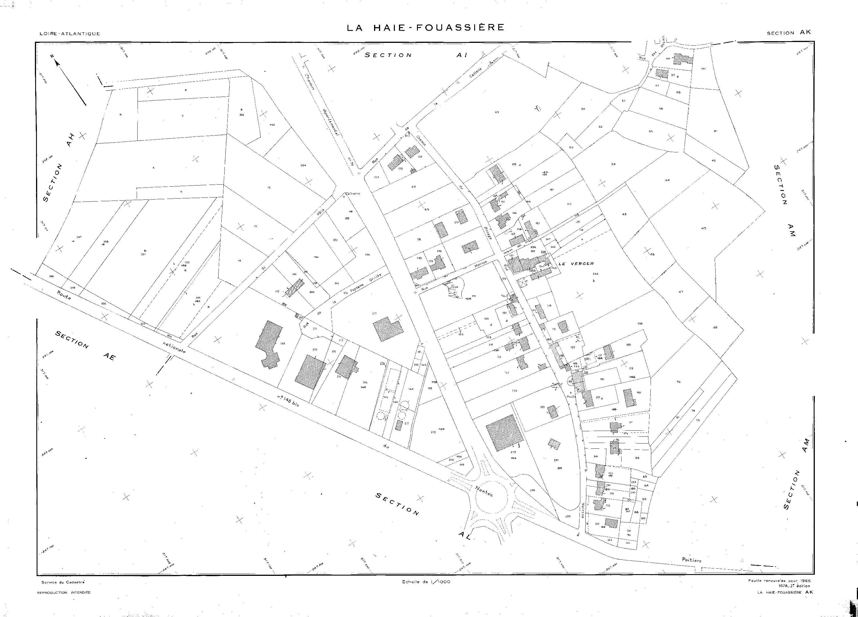 La Haie-Fouassière - AK