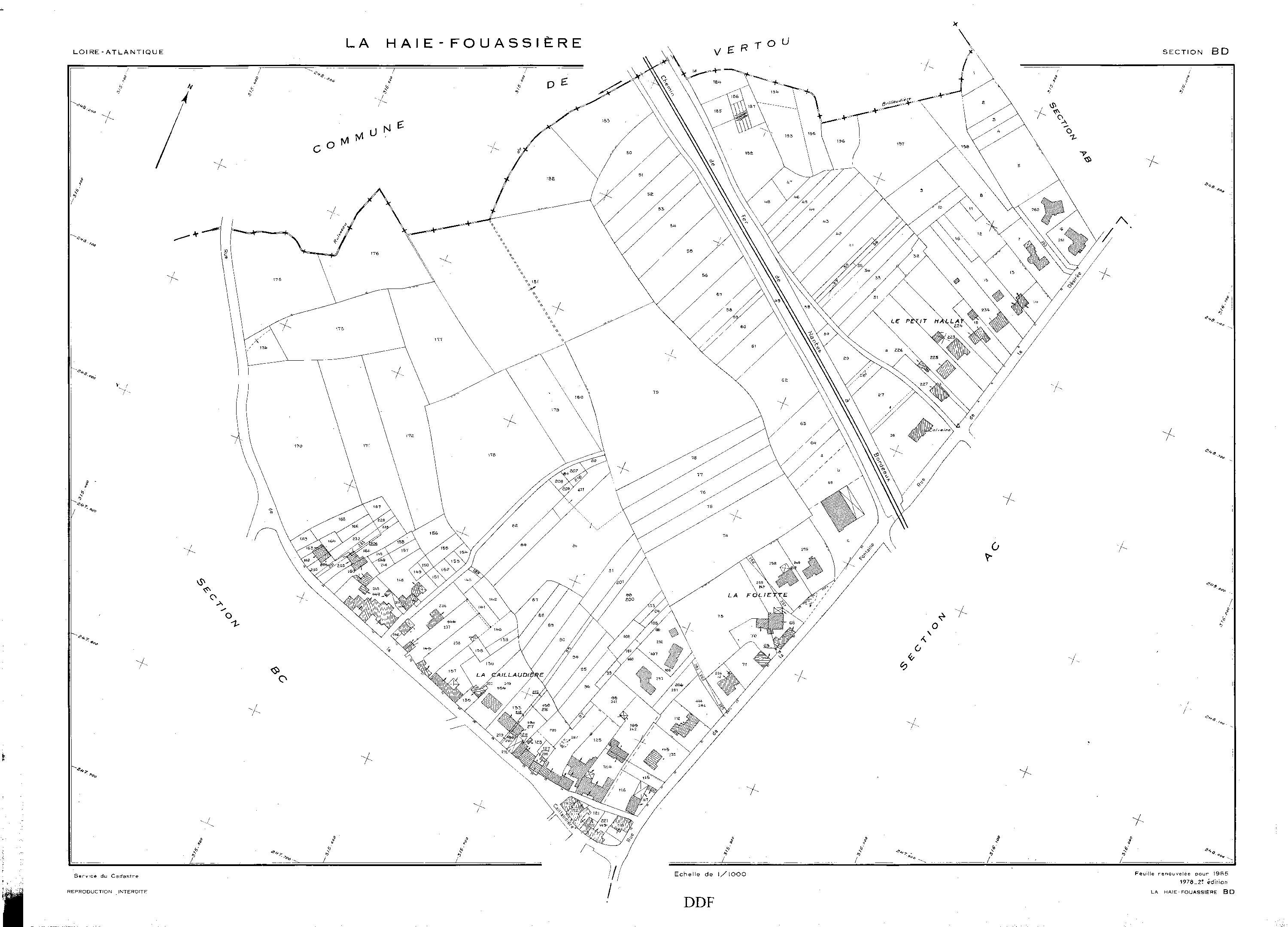 La Haie-Fouassière - BD