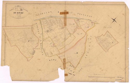 La Haie-Fouassière - Section B2 Bourg (section du)