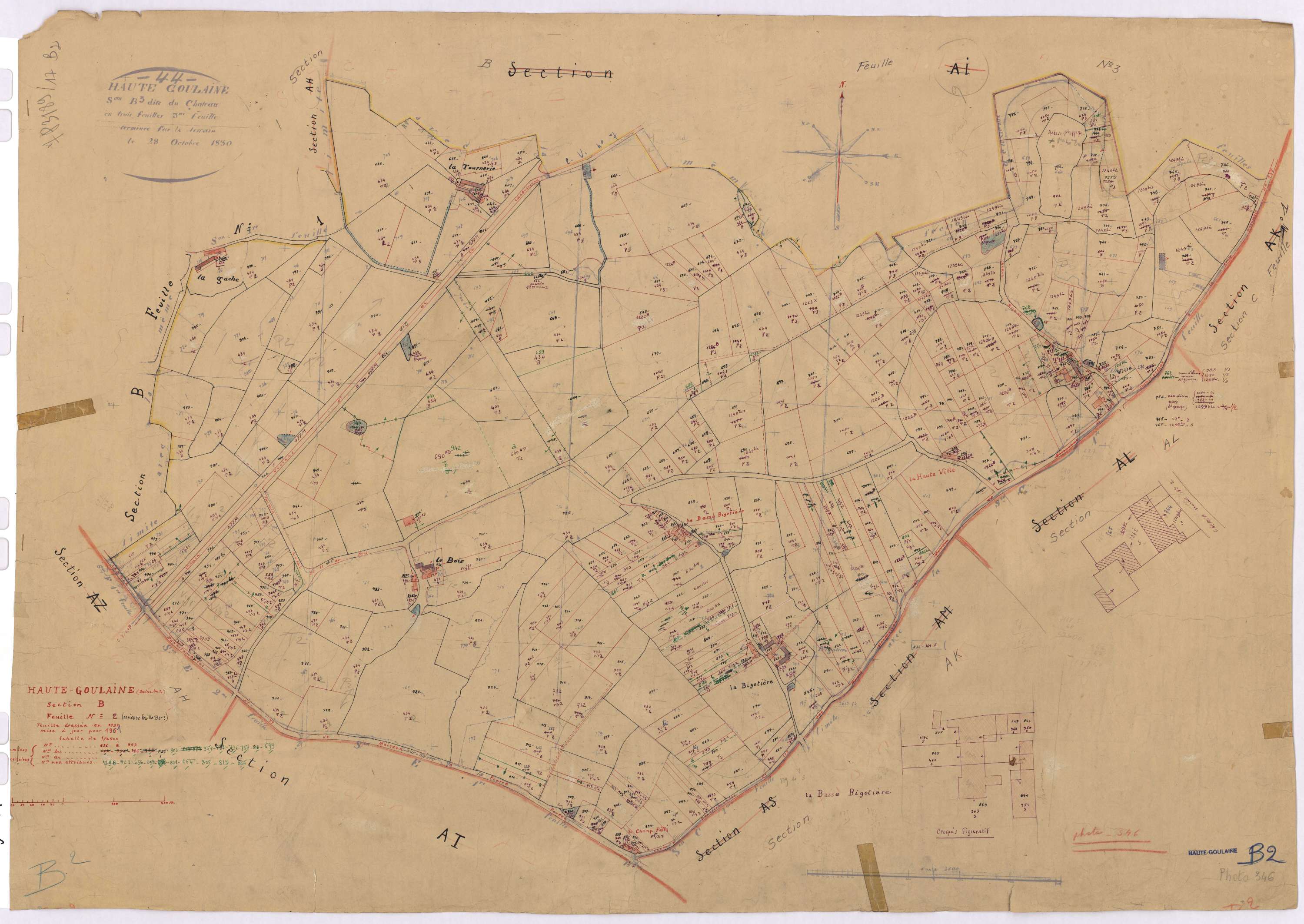 Haute-Goulaine - Section B2 636-997