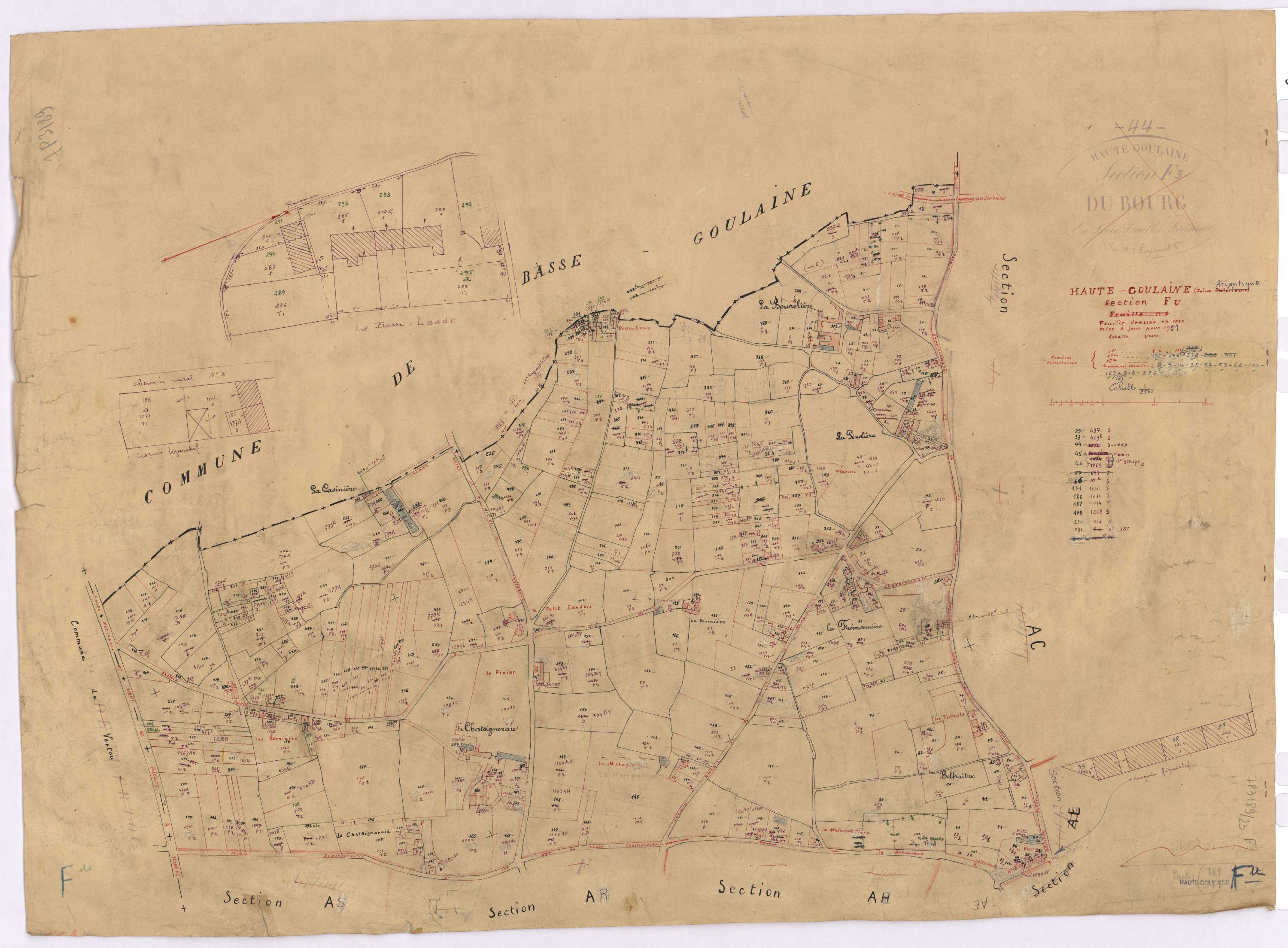 Haute-Goulaine - Section F 1-373