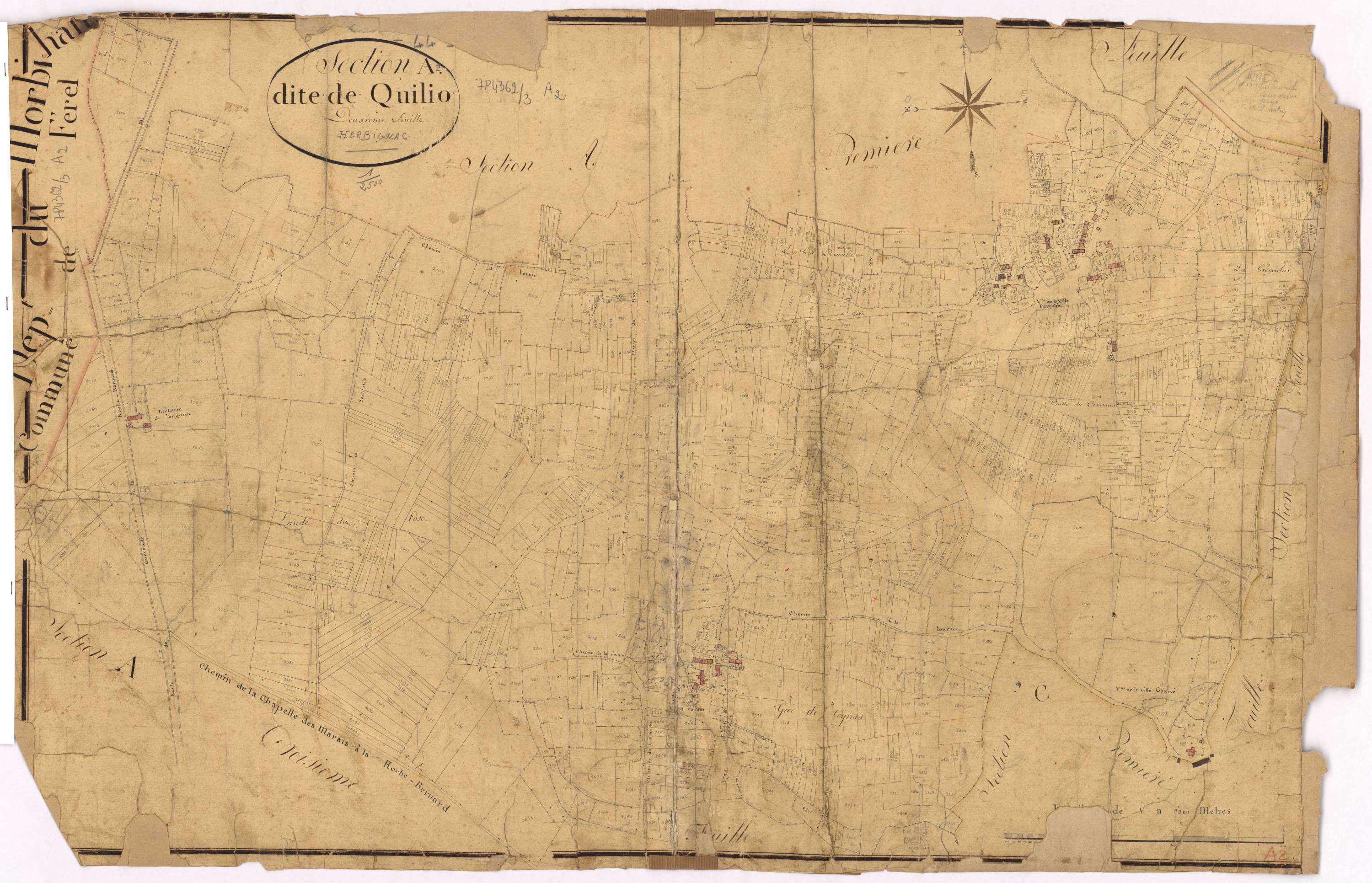 Herbignac - Section A2 Quilio (section de)