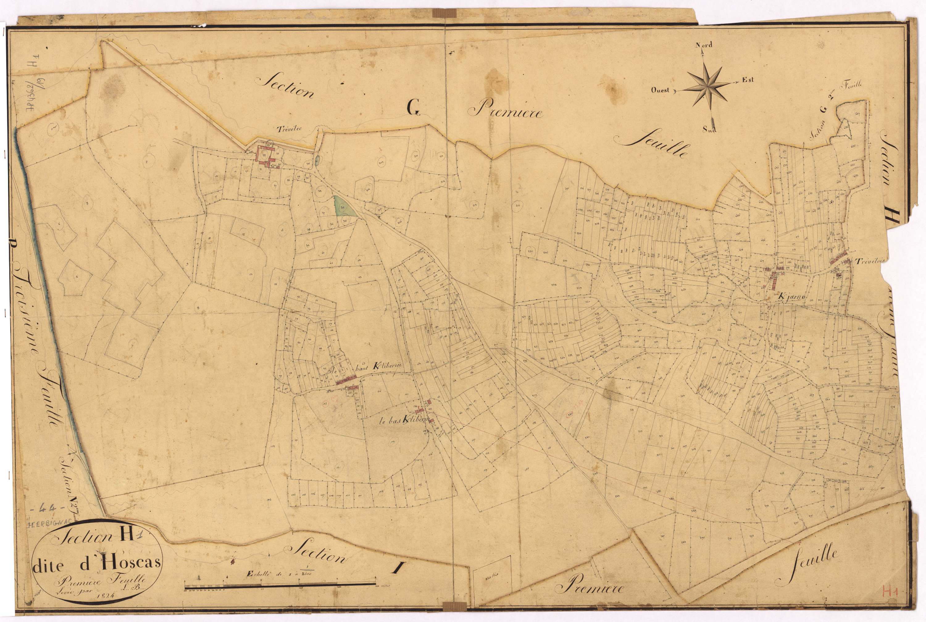Herbignac - Section H1 Hoscas (section d')