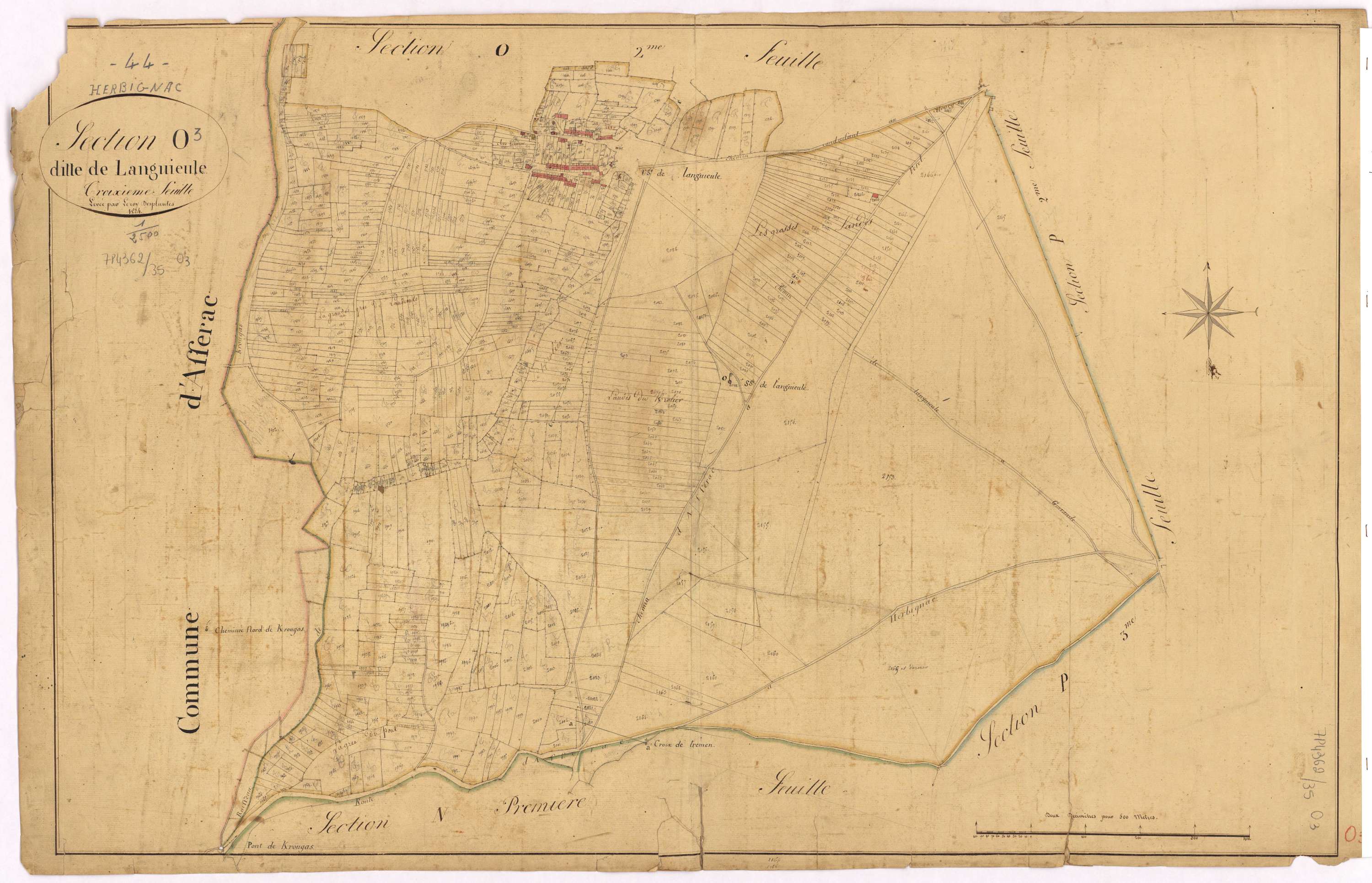 Herbignac - Section O3 Languieule (section de)