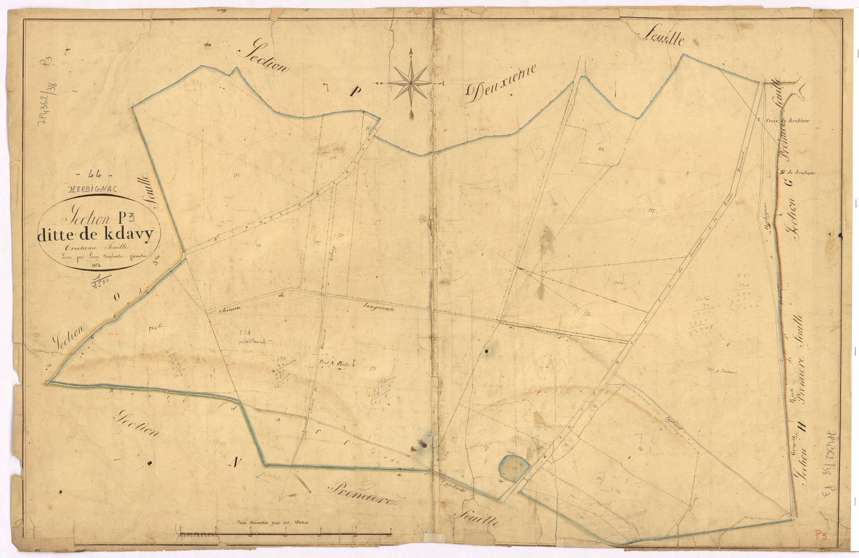 Herbignac - Section P3 Kerdavy (section de)