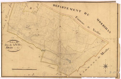Herbignac - Section B2 Ville-Drain (section de La)