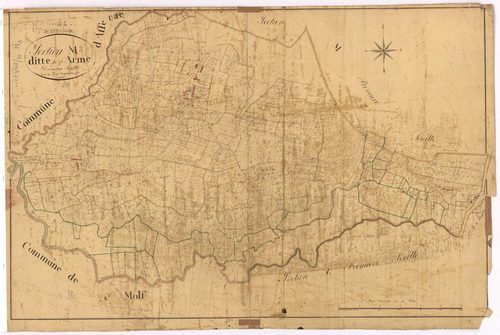 Herbignac - Section M2 Grand Arme (section du)
