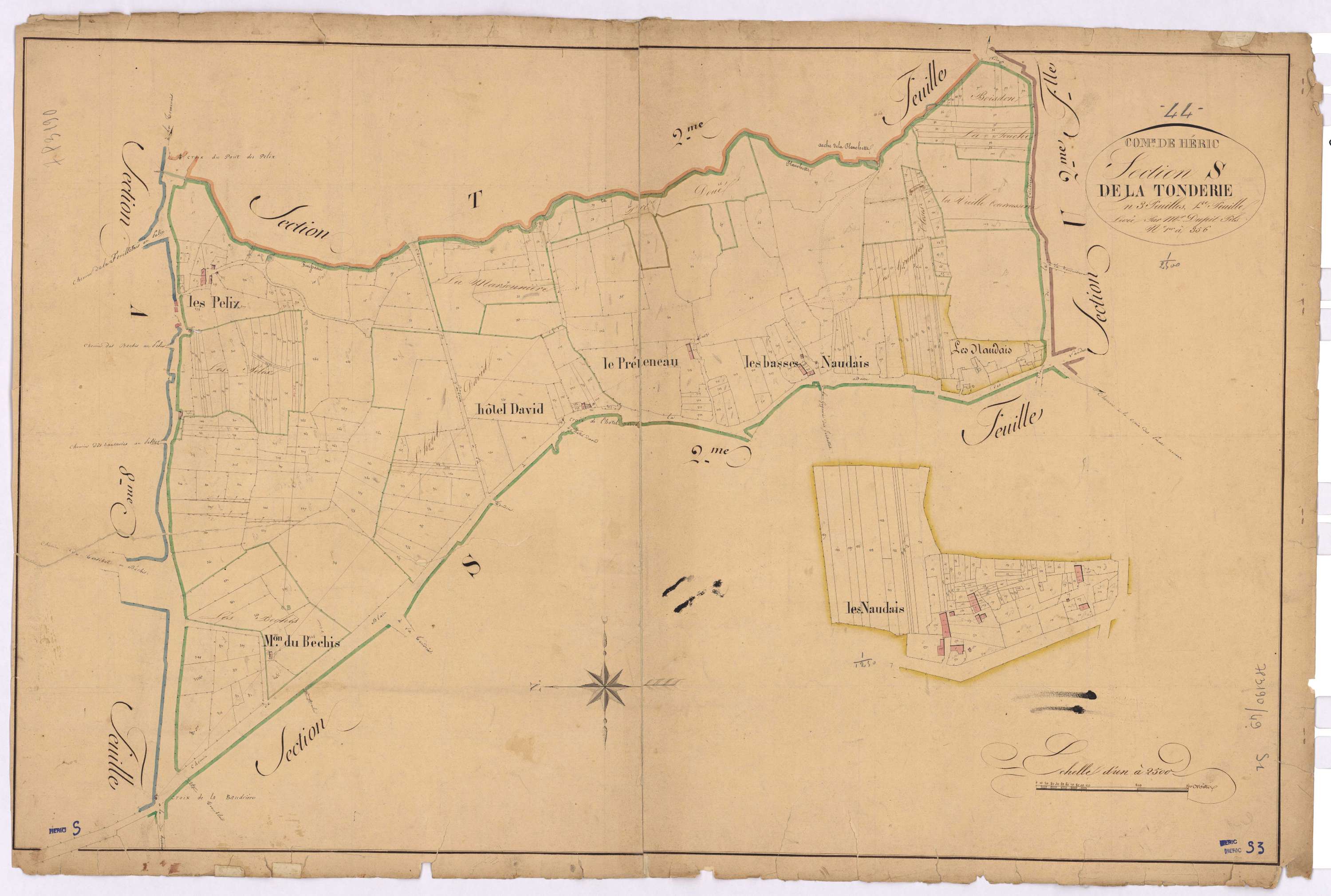 Héric - Section S1 Tonderie (section de La) ; 1-356