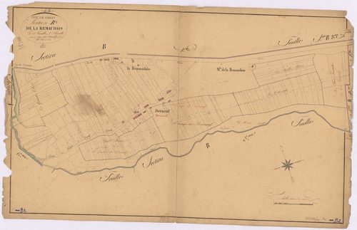 Héric - Section B2 Remaudais (section de La) ; 386-614