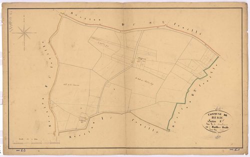 Héric - Section E1 Bouchonnerie(section de La) ; 1-79