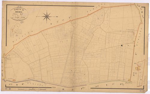 Héric - Section G1 Plesses-Neuves (section des) ; 1-535