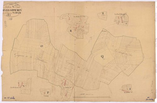 Héric - Section N2 (développement) Haufay (section du) ; 1281-2315 ; développement des polygônes N à U