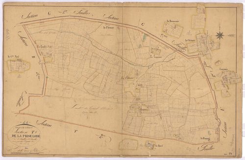 Héric - Section T1 Prise Lodé (section de La) ; 1-921