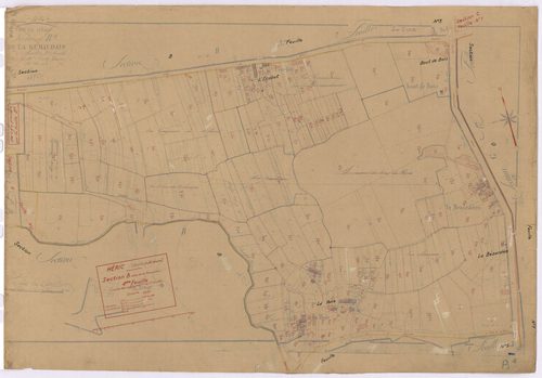 Héric - Section B4 Remaudais (section de La) ; 395-596