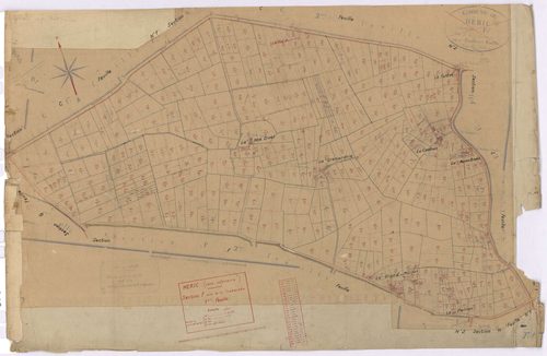 Héric - Section F1 Chambrette (section de La) ; 1-469