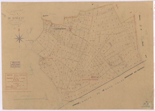 Héric - Section N3 Haufay (section du) ; 1332-1751