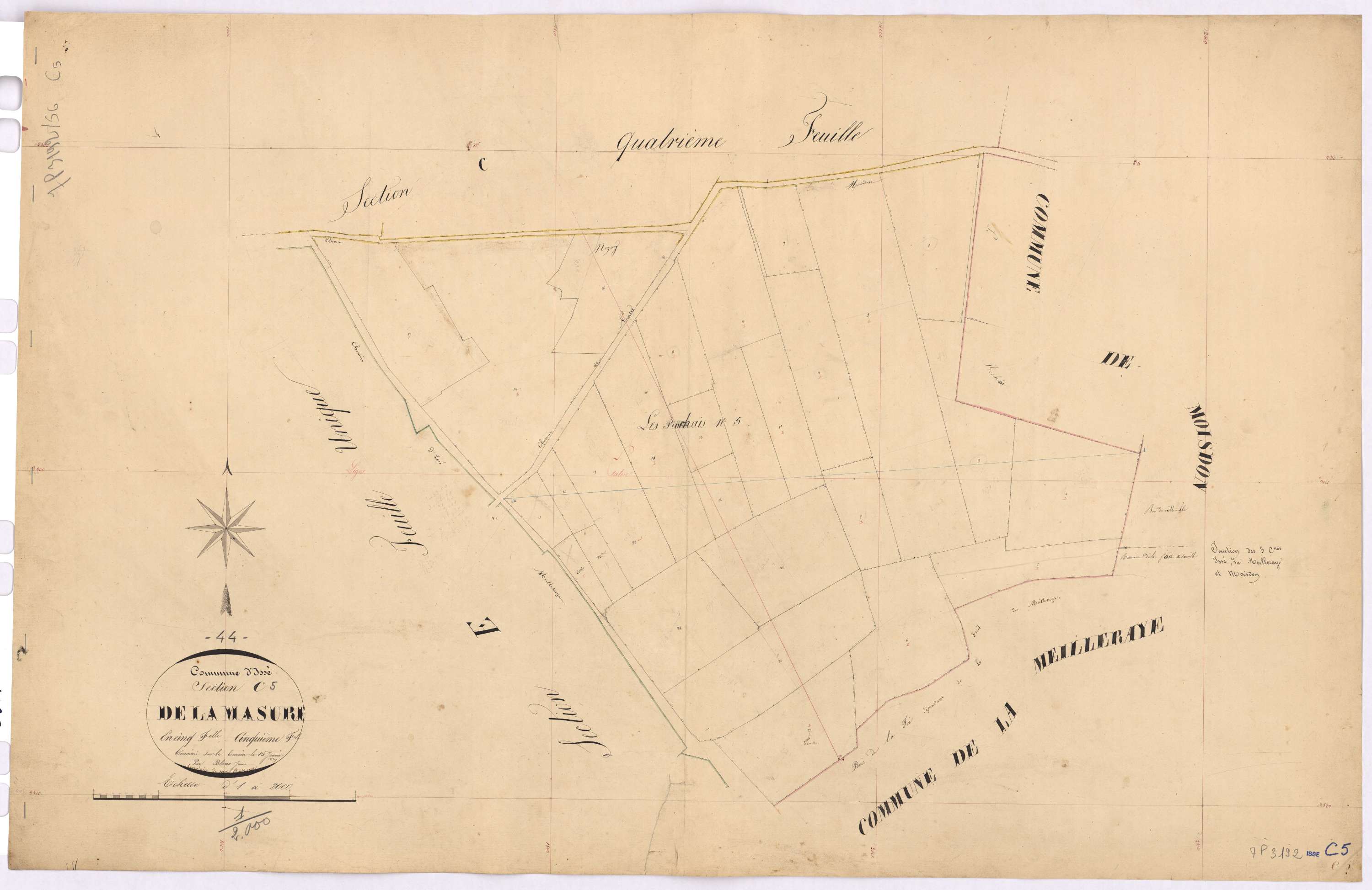 Issé - Section C5 Masure (section de La)