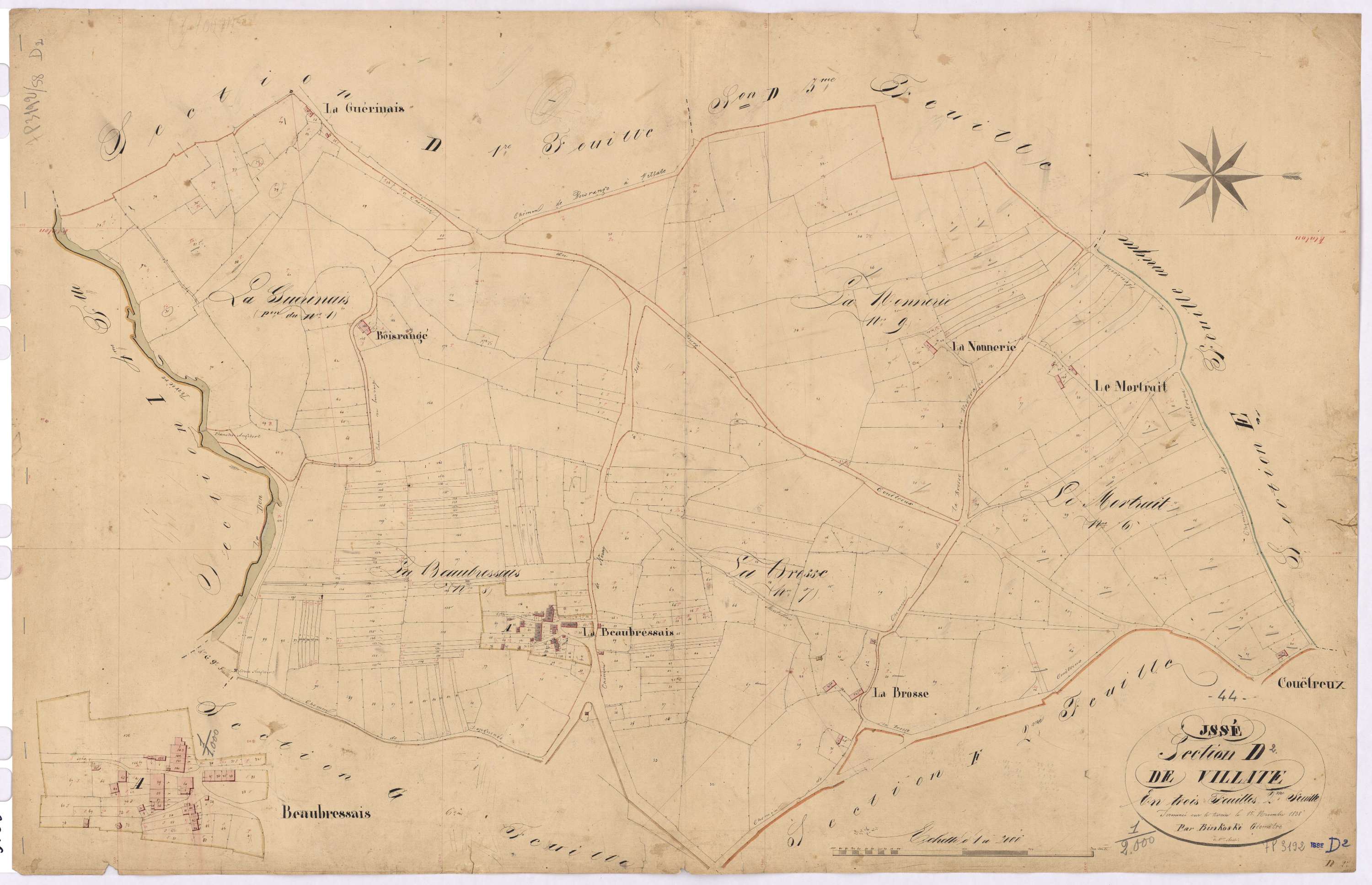 Issé - Section D2 Villate (section de)