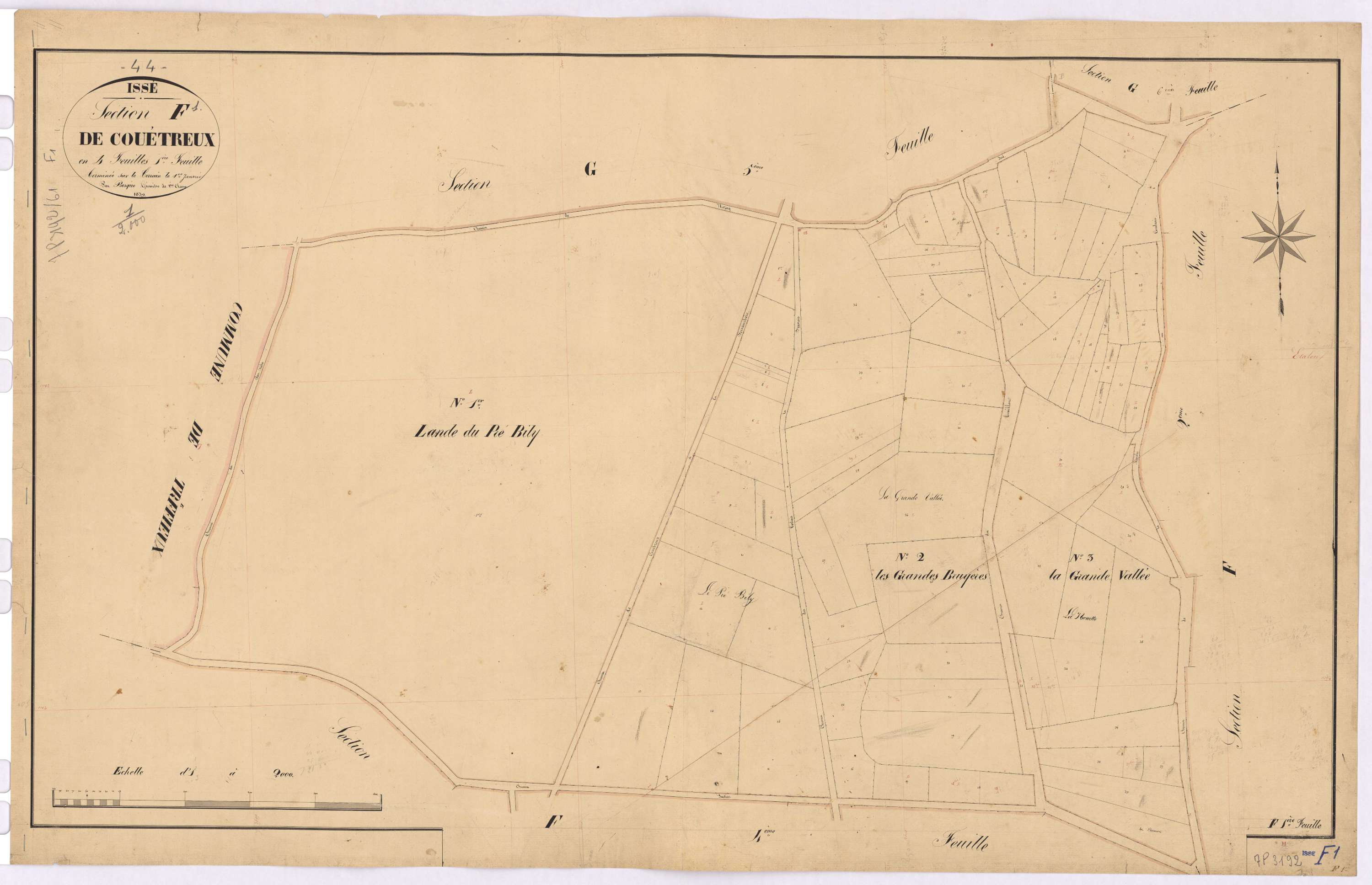 Issé - Section F1 Couétreux (section de)