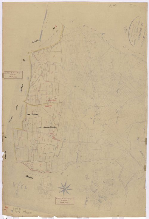 Issé - Section B1 B2 Montjouan (section de) ; 1-149 ; 150-306