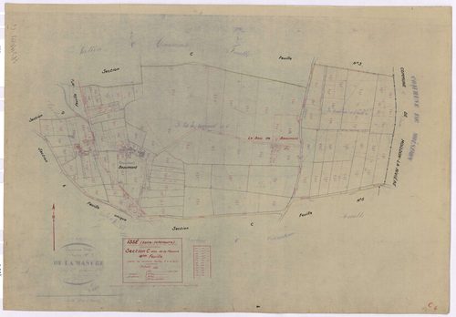 Issé - Section C4 Masure (section de La) ; 656-798