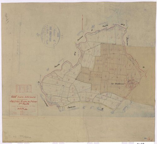 Issé - Section G1 Frénais (section de) ; 1-146