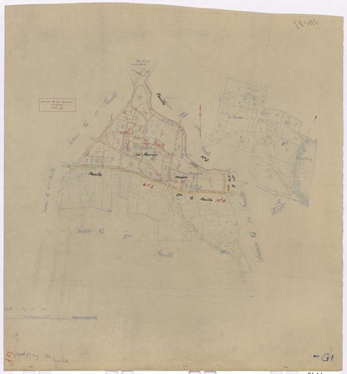 Issé - Section G1 Frénais (section de) ; 1-146