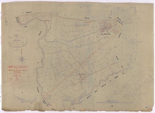 Issé - Section I6 Bourg (section du) ; 893-1066