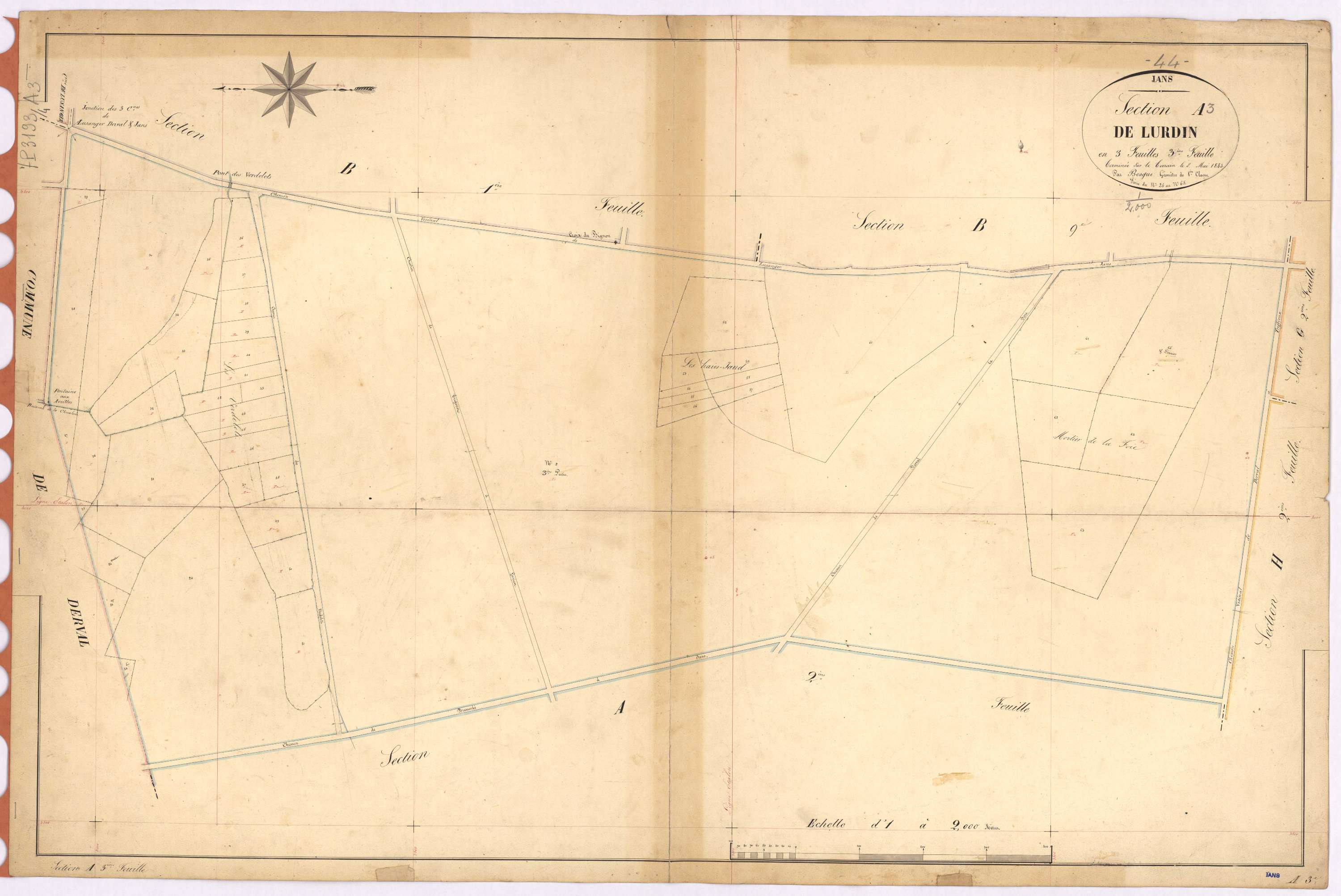 Jans - Section A3 Lurdin (section de) ; 24-65