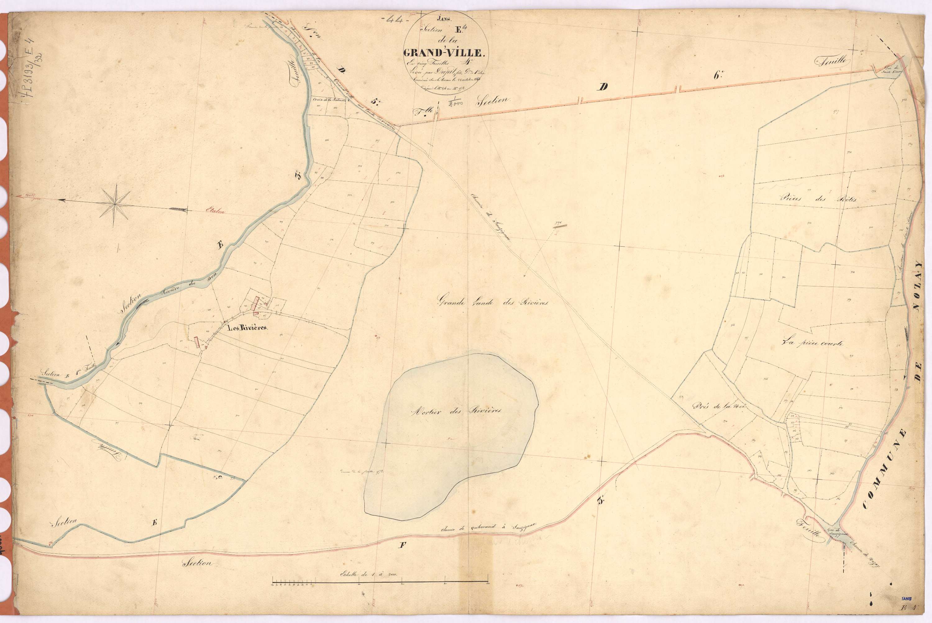 Jans - Section E4 Grand'-Ville (section de La) ; 874-972