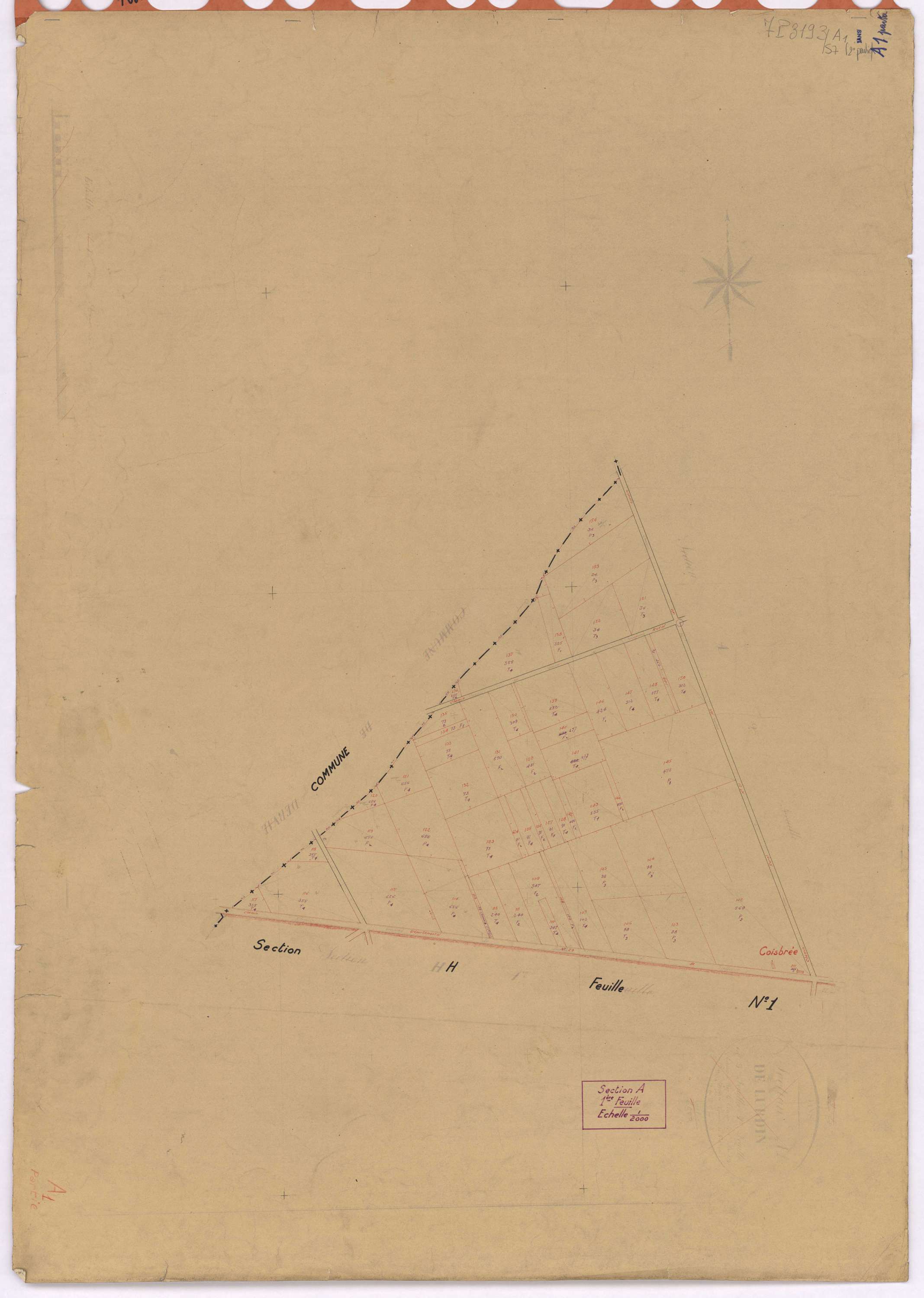 Jans - Section A1 Lurdin (section de) ; 1-154