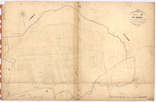 Jans - Section B2 Trépas (section du) ; 155-407