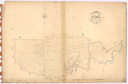 Jans - Section B3 Trépas (section du) ; 408-649