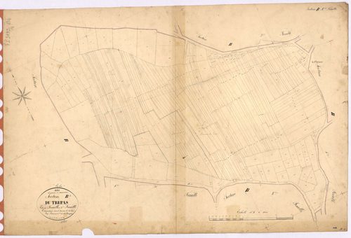 Jans - Section B4 Trépas (section du) ; 650-883